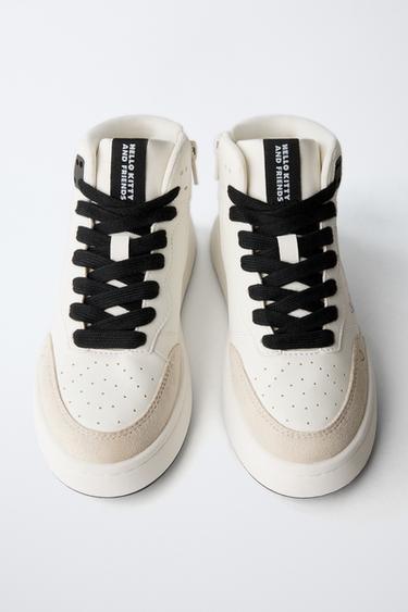 KUROMI © SANRIO BASKET TRAINERS - White by Zara - Image 4