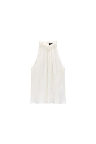 FALDA MIDI SATINADA ESTAMPADA