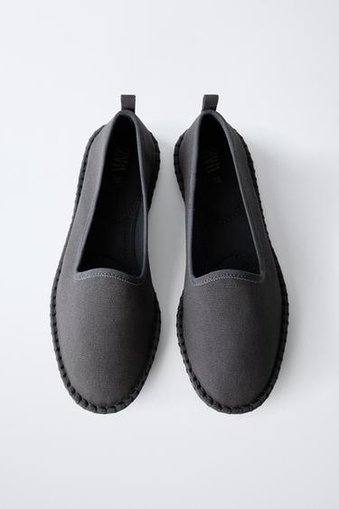 SLIPPERS CANVAS ÉDITION LIMITÉE - Gris de Zara - Image 3