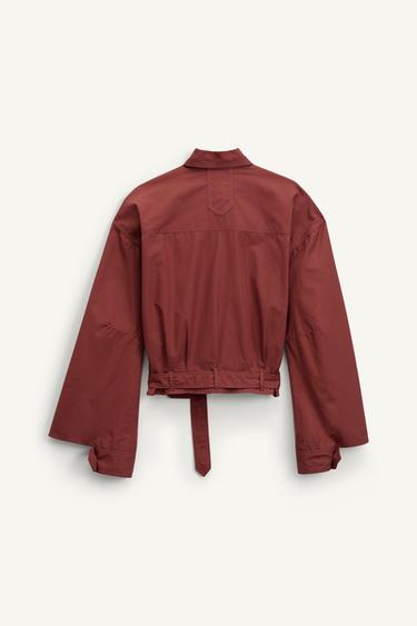 LC SHRT 14 - Maroon by Zara - Image 4