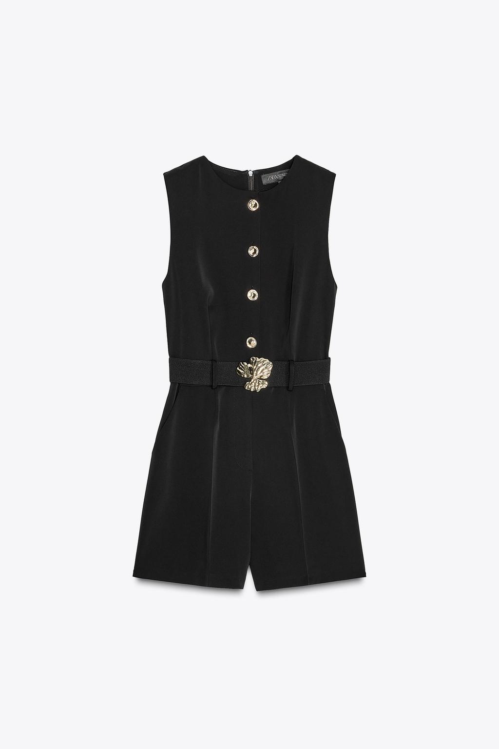 Thumbnail image for CREPE JUMPSUIT WITH BELT