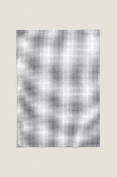 DYED THREAD TEA TOWEL (PACK OF 3) - Grey by Zara - Image 3