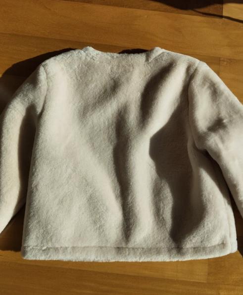 FAUX FUR JACKET WITH FIREMAN CLASP - Image 5