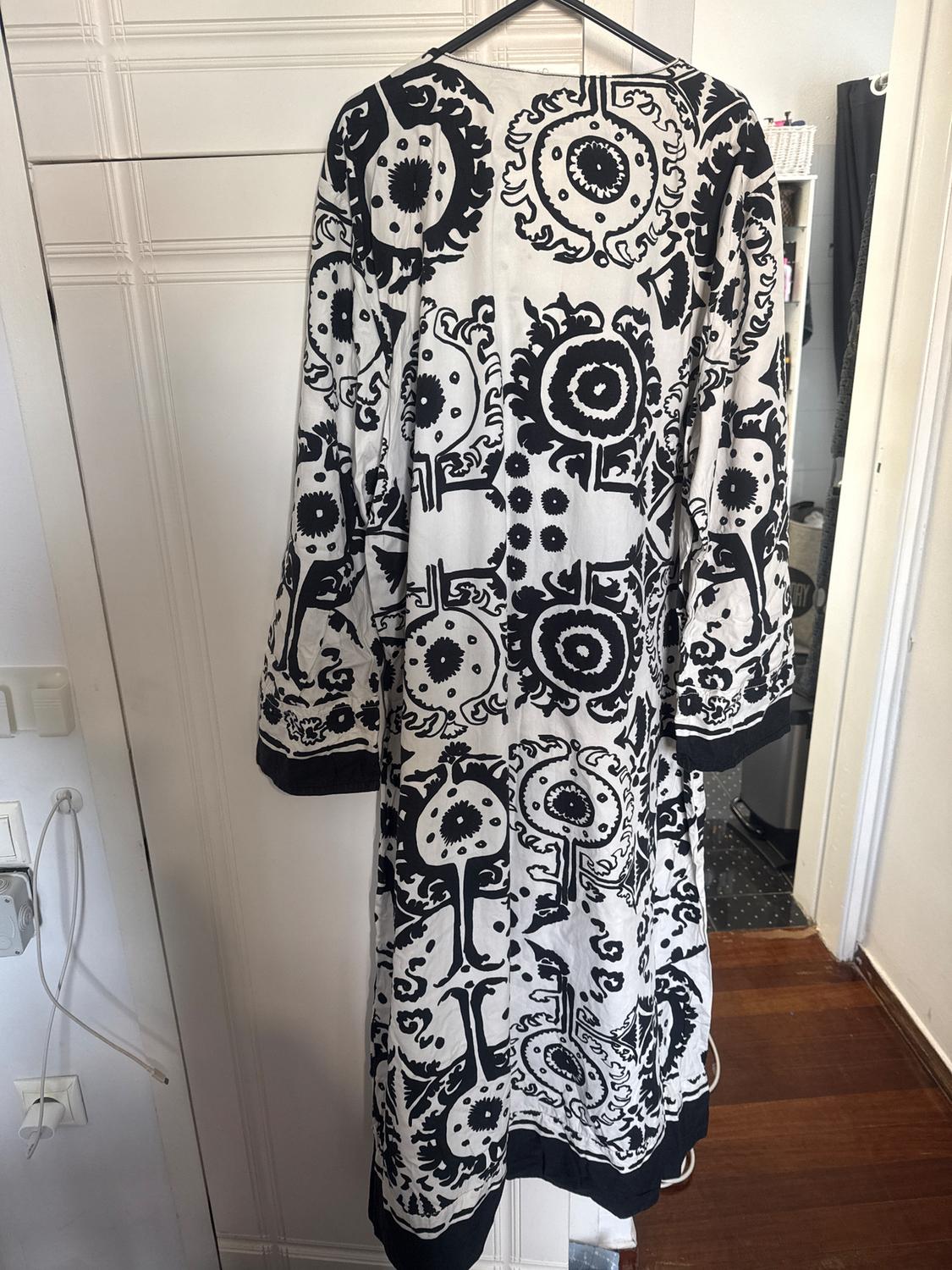 PRINTED MIDI DRESS - Image 4