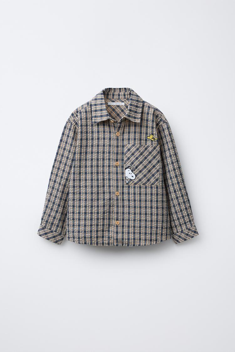PLAID SHIRT SNOOPY PEANUTS™