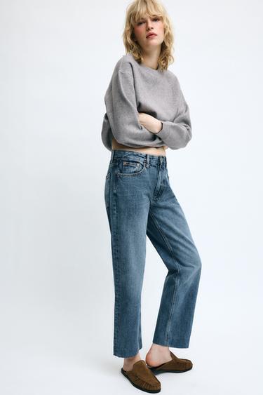 JERSEY MANGA LARGA - Gris vigoré de Zara