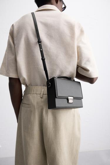 SCHOUDERTAS CLUTCH - Zwart van Zara - Afbeelding 0