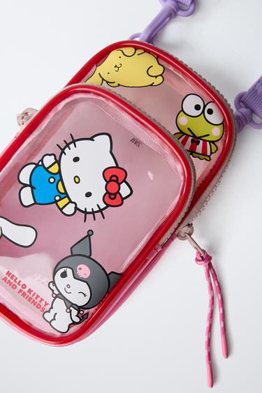HELLO KITTY AND FRIENDS © SANRIO VINYL MOBILE PHONE HOLDER - Pink by Zara - Image 2