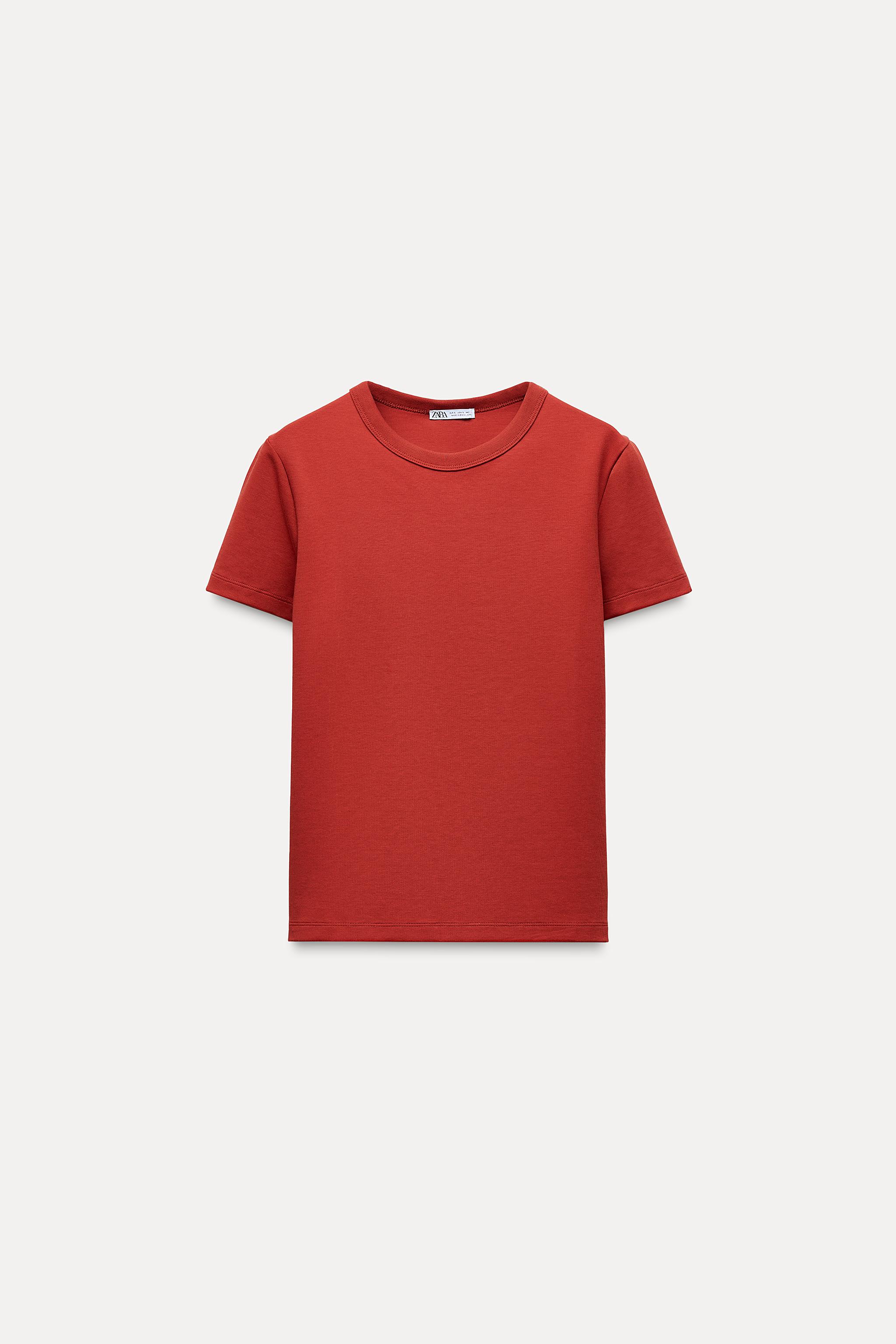 Camisetas Basicas de Mujer ZARA Espana