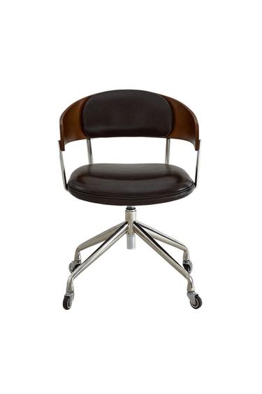 OFFICE CHAIR WITH WHEELS - Black by Zara