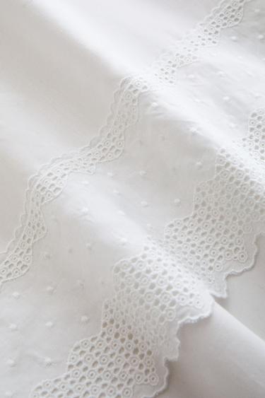 HOUSSE DE COUETTE BRODÉE - Blanc de Zara - Image 2