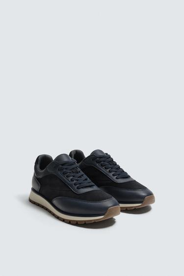 Zara CASUAL SNEAKERS - Blue