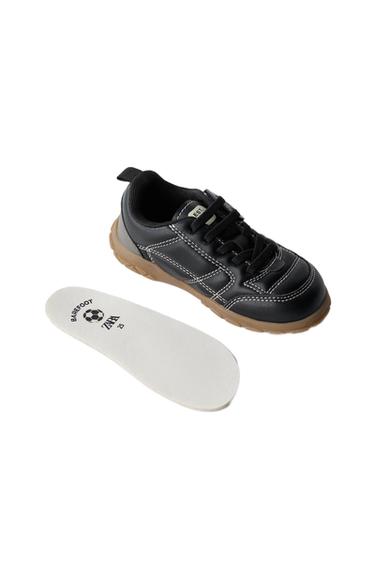 Zara BAREFOOT SNEAKERS - Black