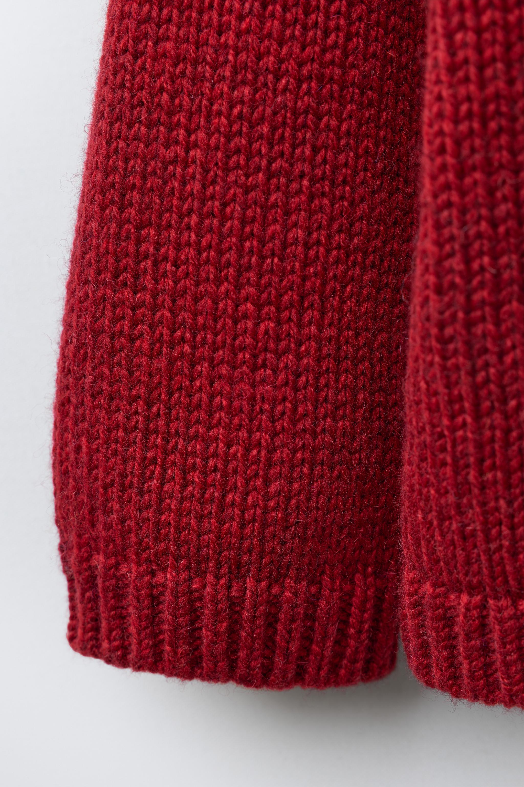 1-6 YEARS/ KNIT JUMPER WITH EMBROIDERED BUNNY WOOL