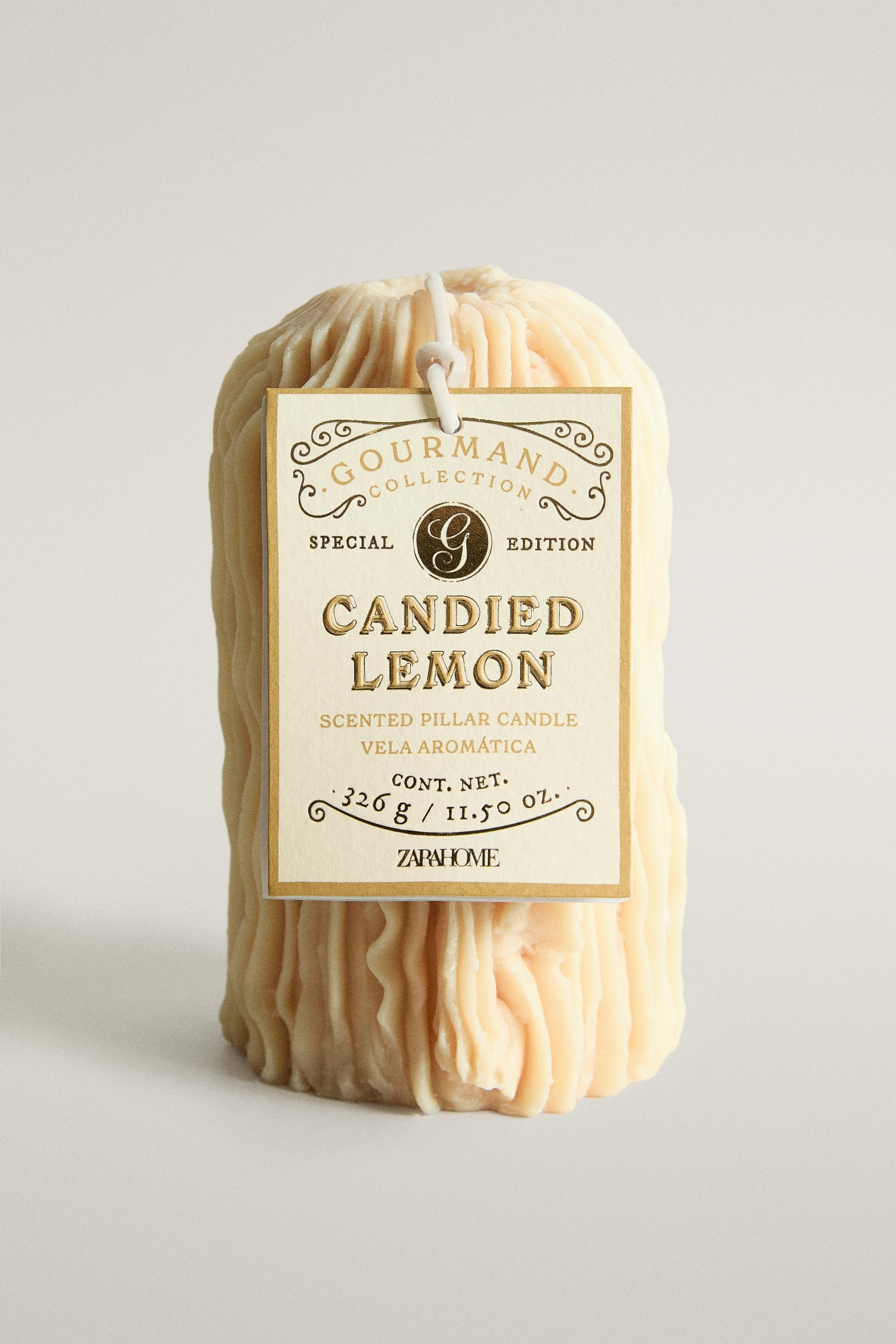 (326 G) CANDIED LEMON SCENTED CANDLE