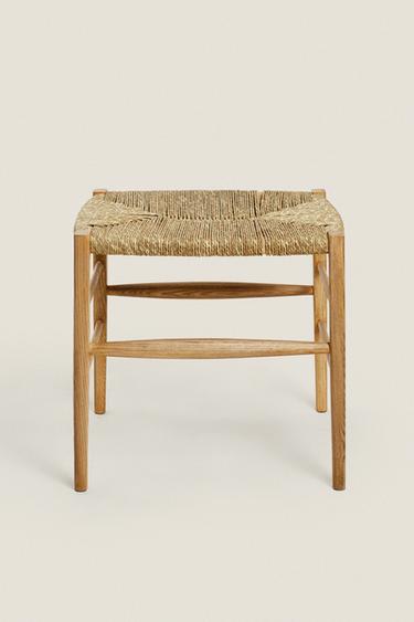 ASH AND SEAGRASS BENCH - Light beige by Zara