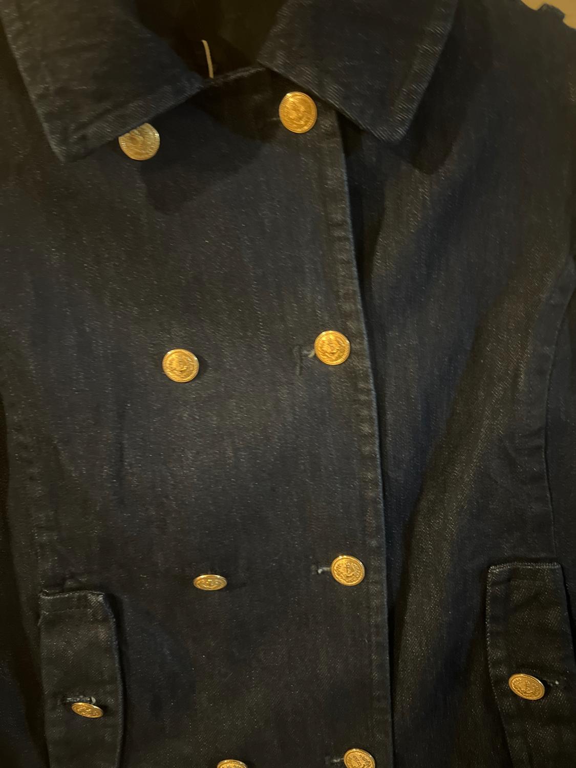 CHAQUETA CRUZADA DENIM - Image 2