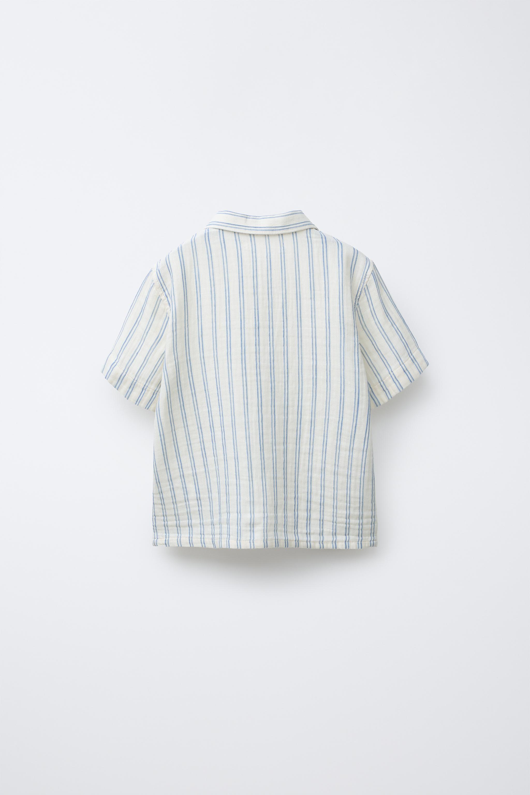 トップス gauze shirts Gauze Button-Up Big Shirt