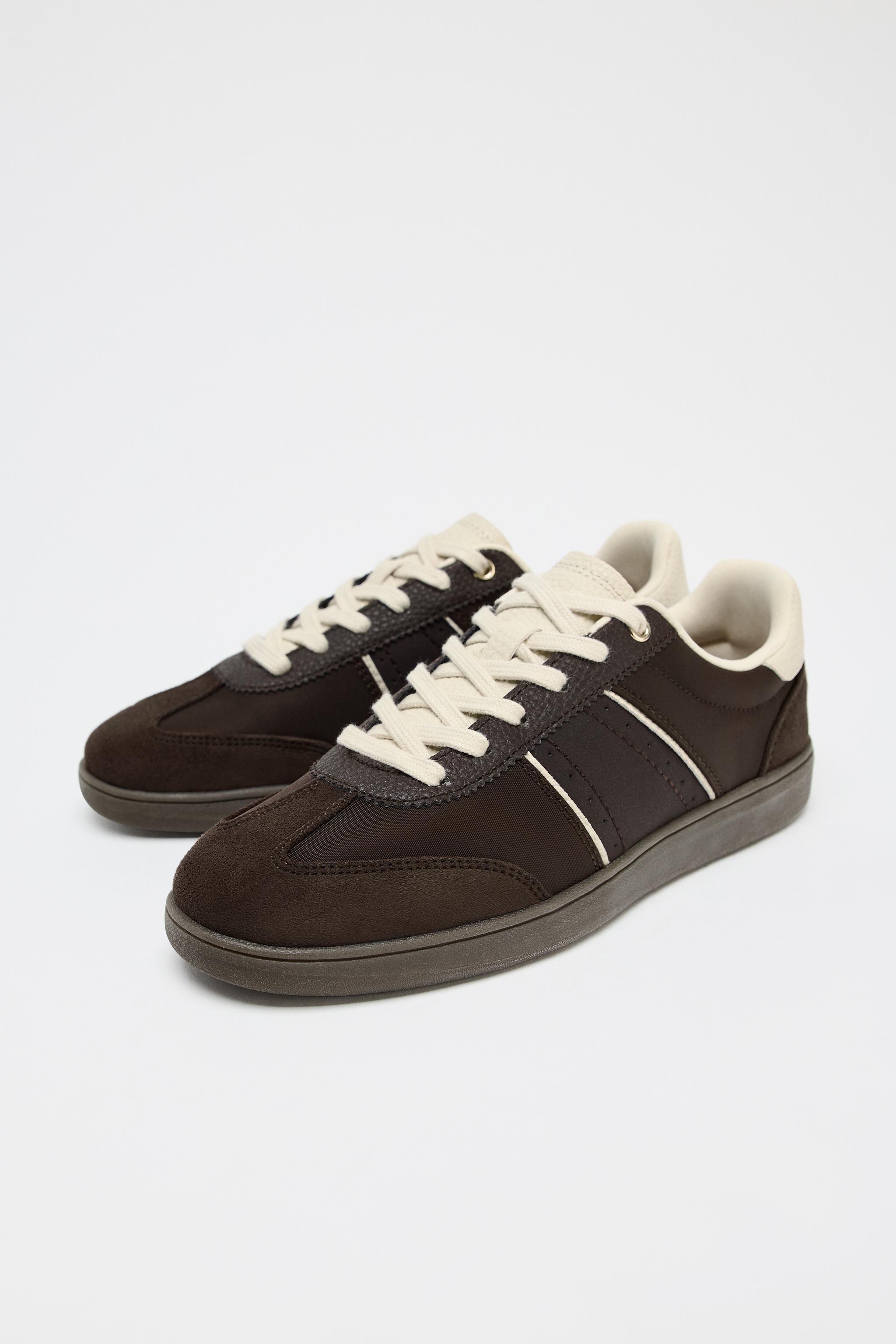 スニーカー - ブラウン | ZARA Japan / 日本 スニーカー - ブラウン | ZARA Japan / 日本