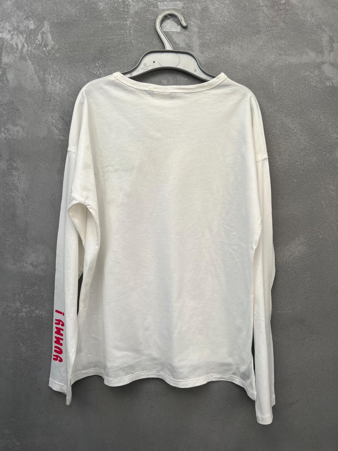 FEATHER AND PRINT TOP - Image 3