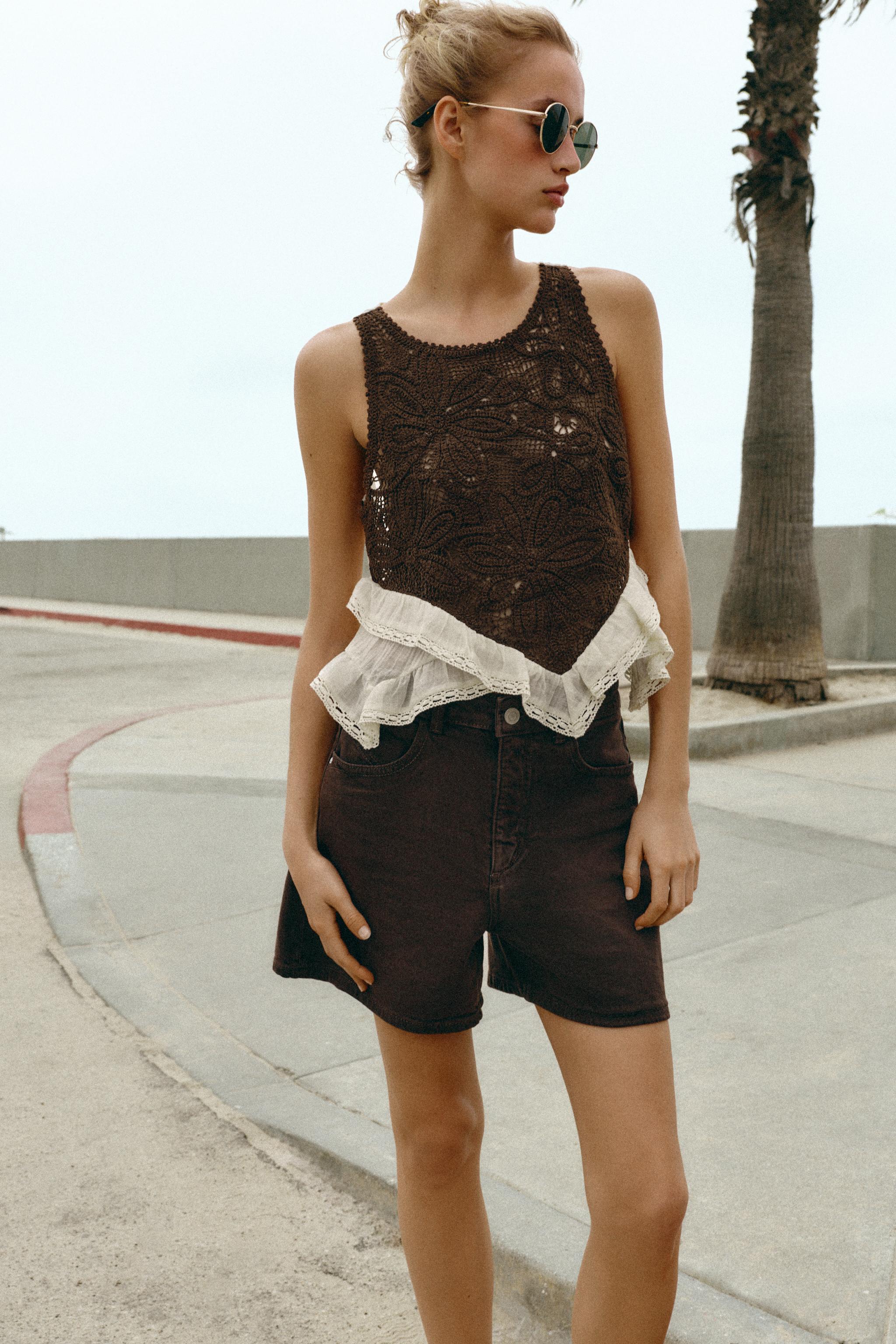 COMBINATION CROCHET TOP