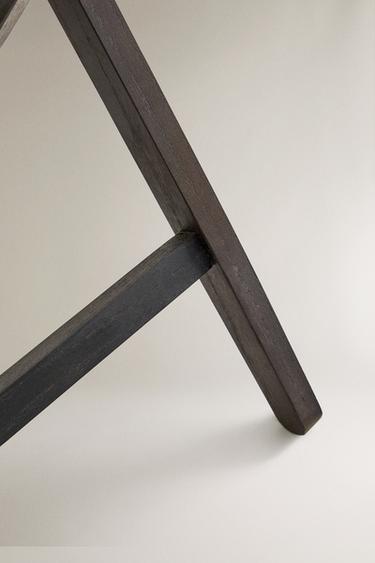 FOLDING LINEN TRUNK - Black by Zara - Image 4