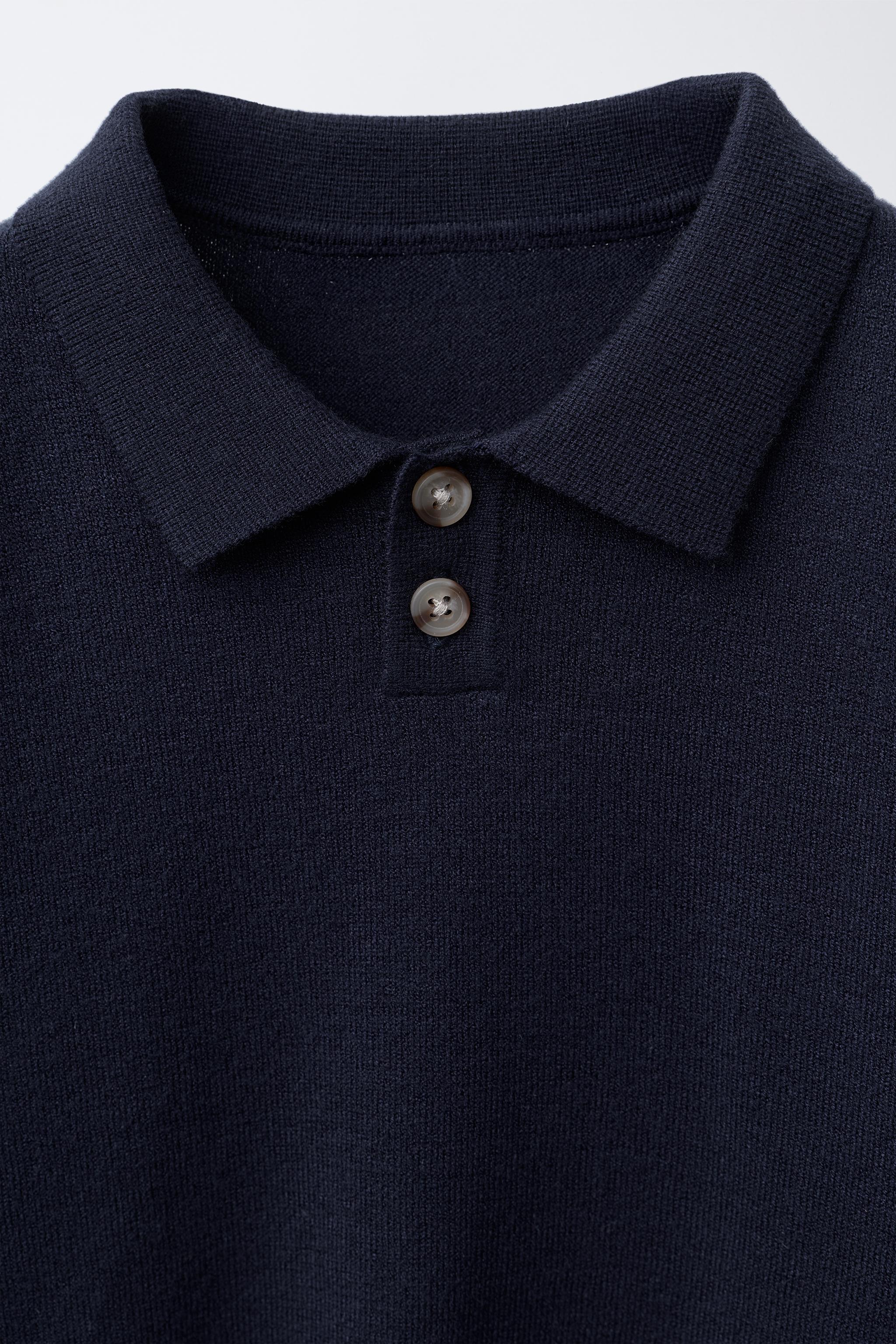 PULL POLO EN MAILLE