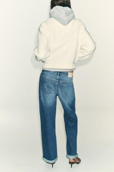 BLOUSON BOMBER SOFT BOUTONS DORÉS - Écru de Zara - Image 3