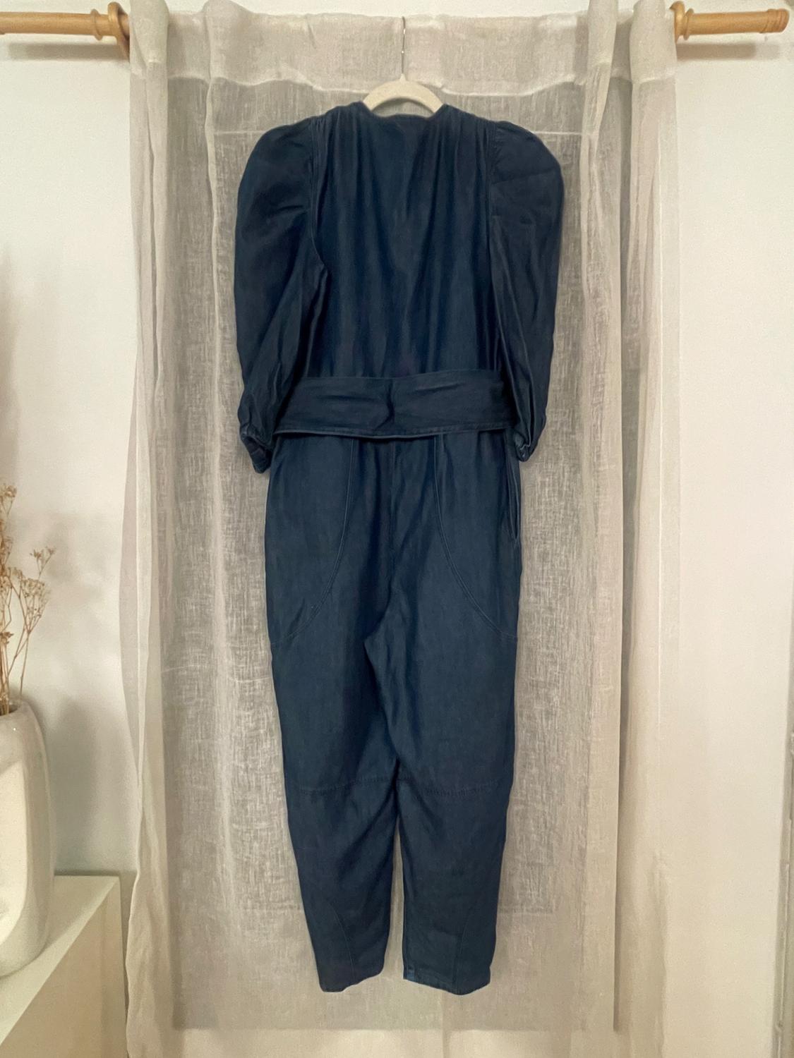 VOLUMINOUS DENIM JUMPSUIT - Image 2