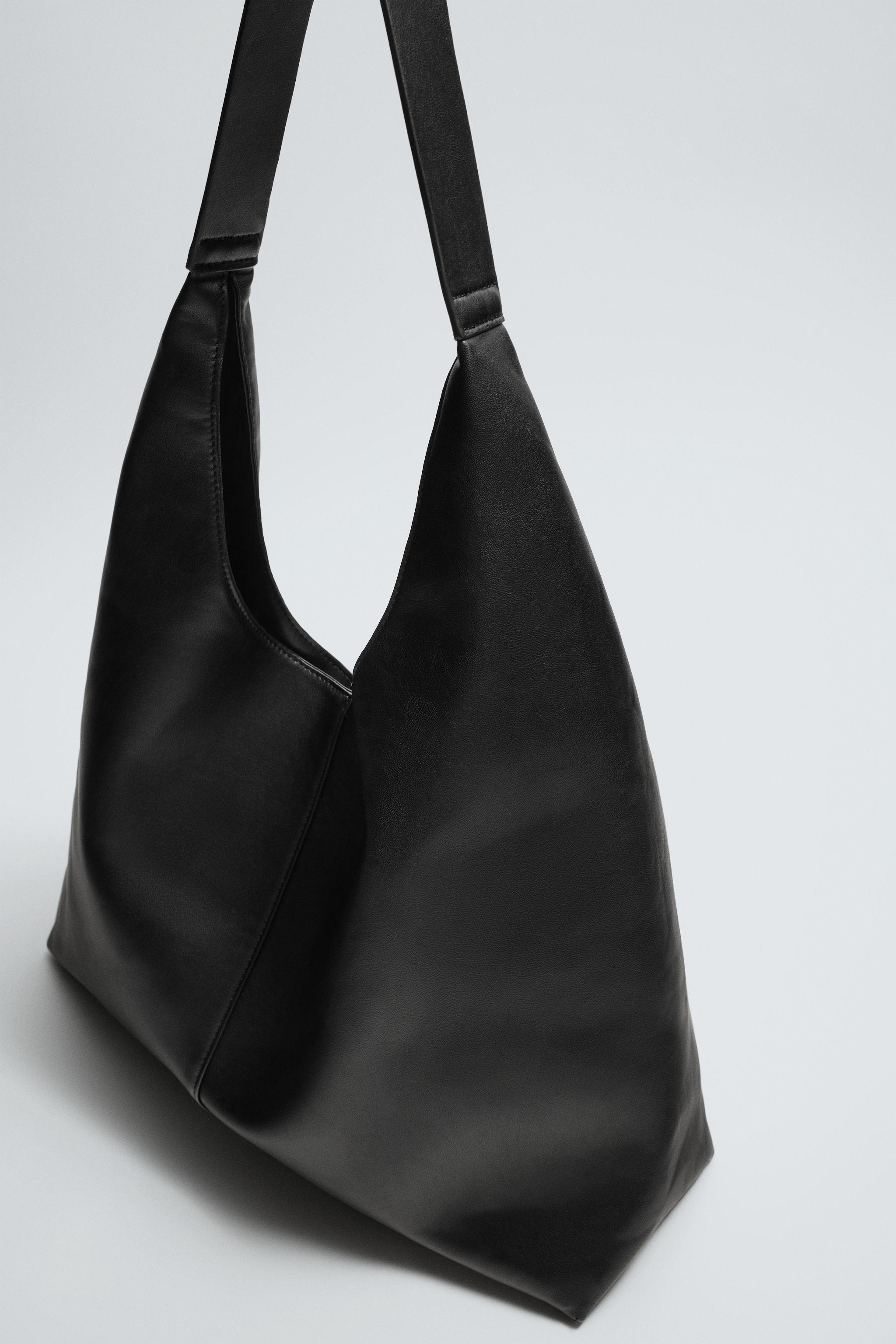 プレーンショッパーバッグ - ブラック | ZARA Japan / 日本