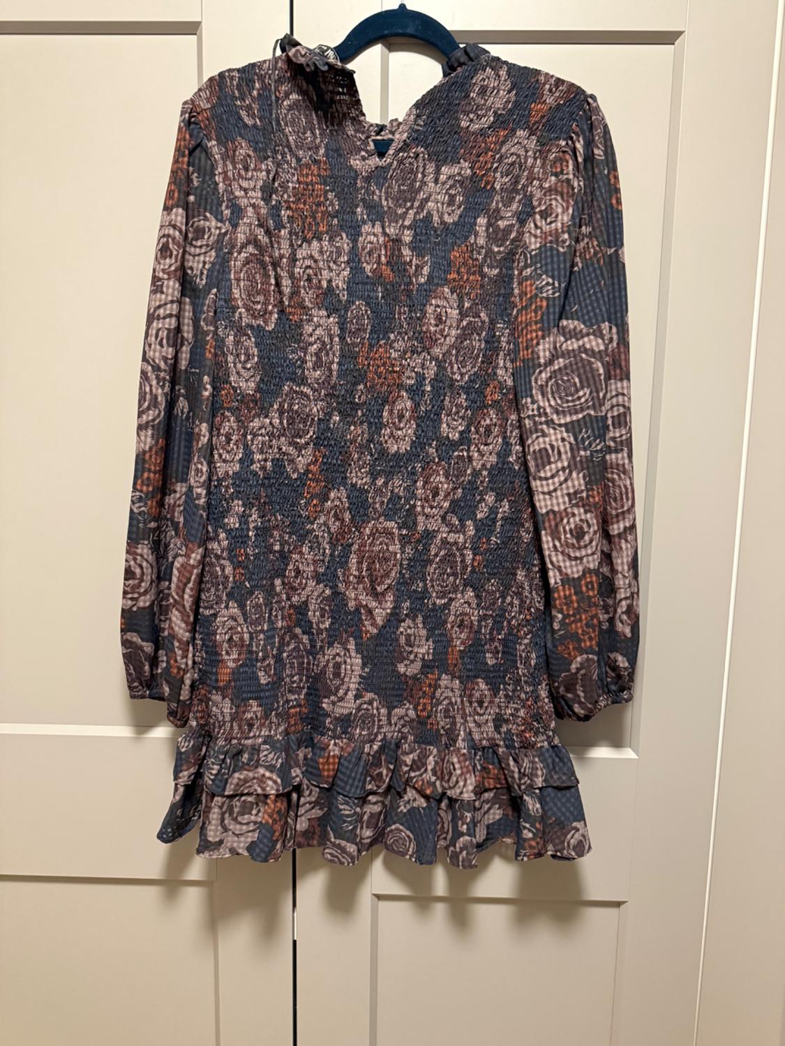 PRINTED MINI DRESS - Image 3