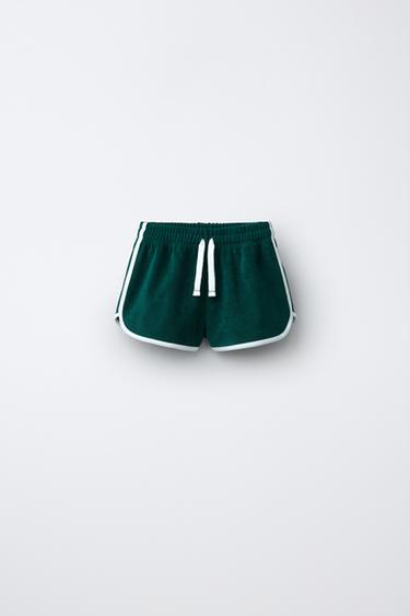 BERMUDA EFECTO TOALLA PENN © - Verde de Zara - Imagen 0