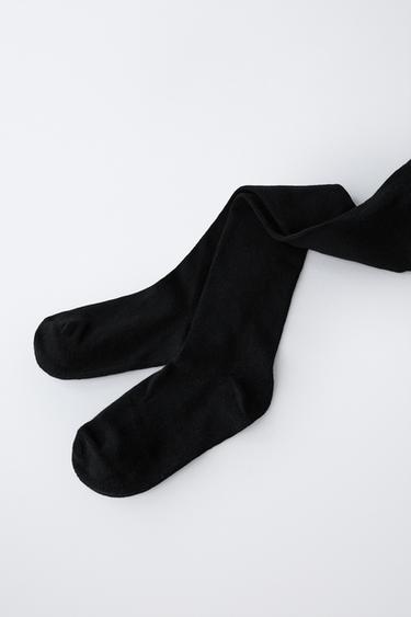 LOT DE DEUX COLLANTS UNIS - Noir de Zara - Image 1