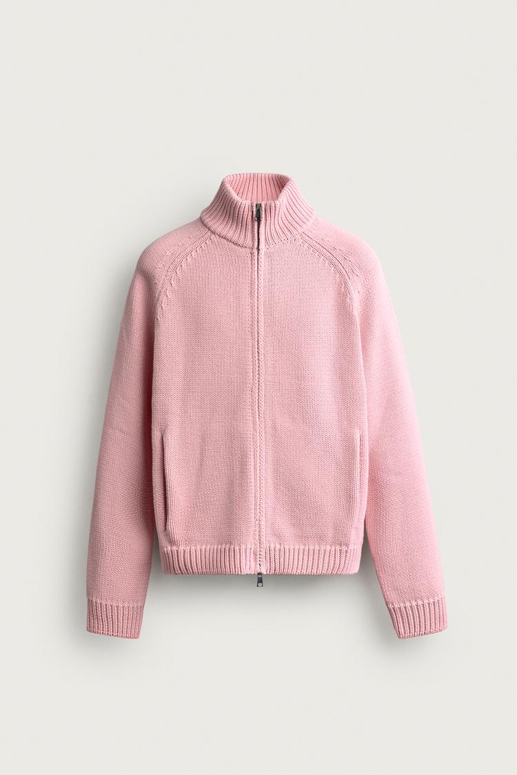 ZIP CARDIGAN