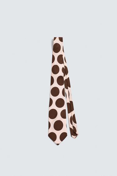 ربطة عنق منقطة HARRY LAMBERT لـ ZARA X DISNEY - وردي باستيل الخاص بـ Zara