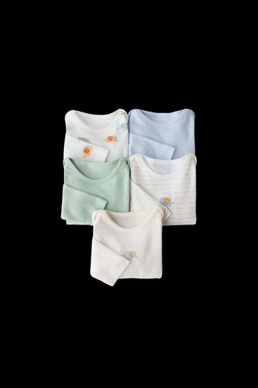 5-PACK OF ELEPHANT BODYSUITS - Multicoloured by Zara - Image 0