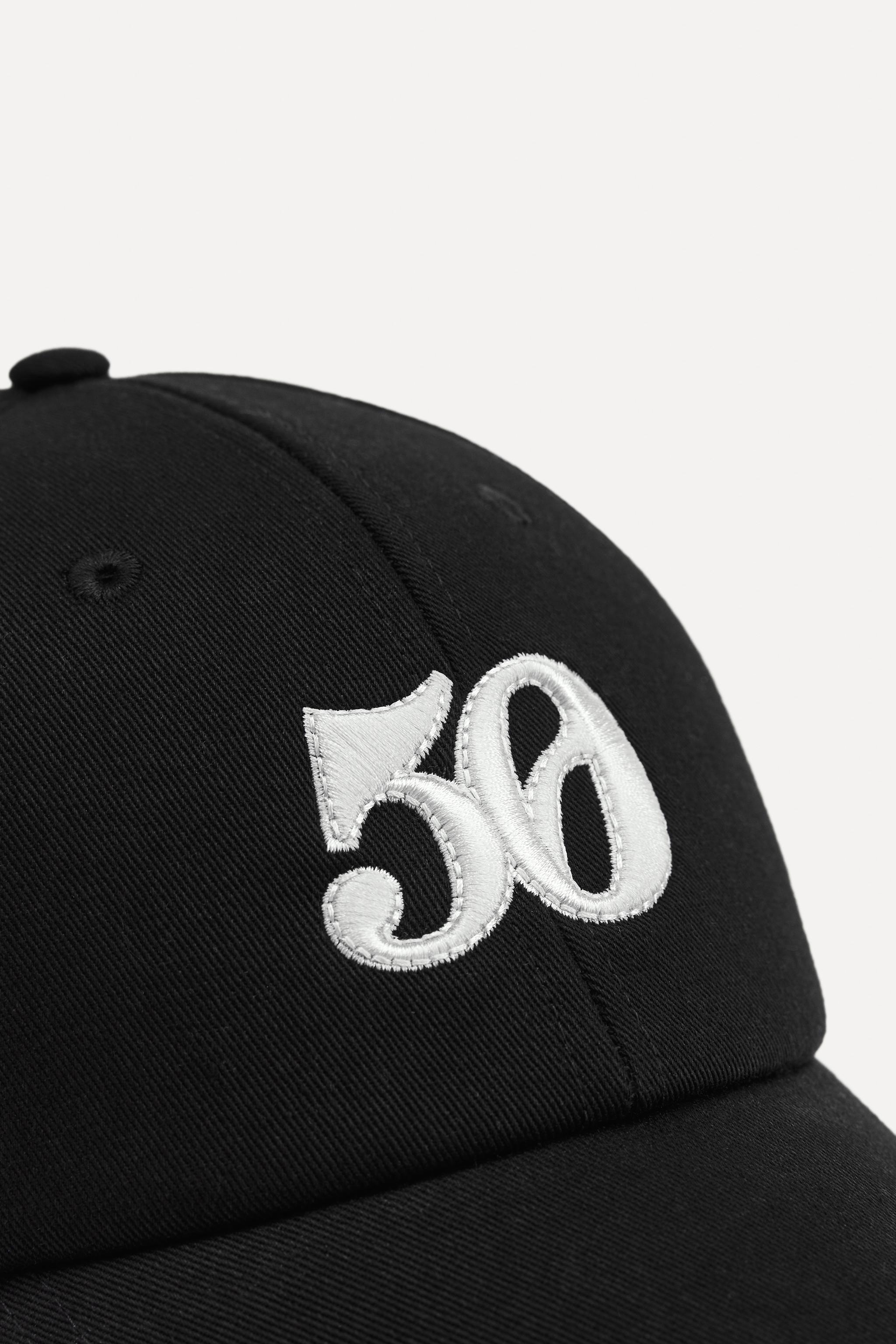 50TH ANNIVERSARY EMBROIDERED CAP