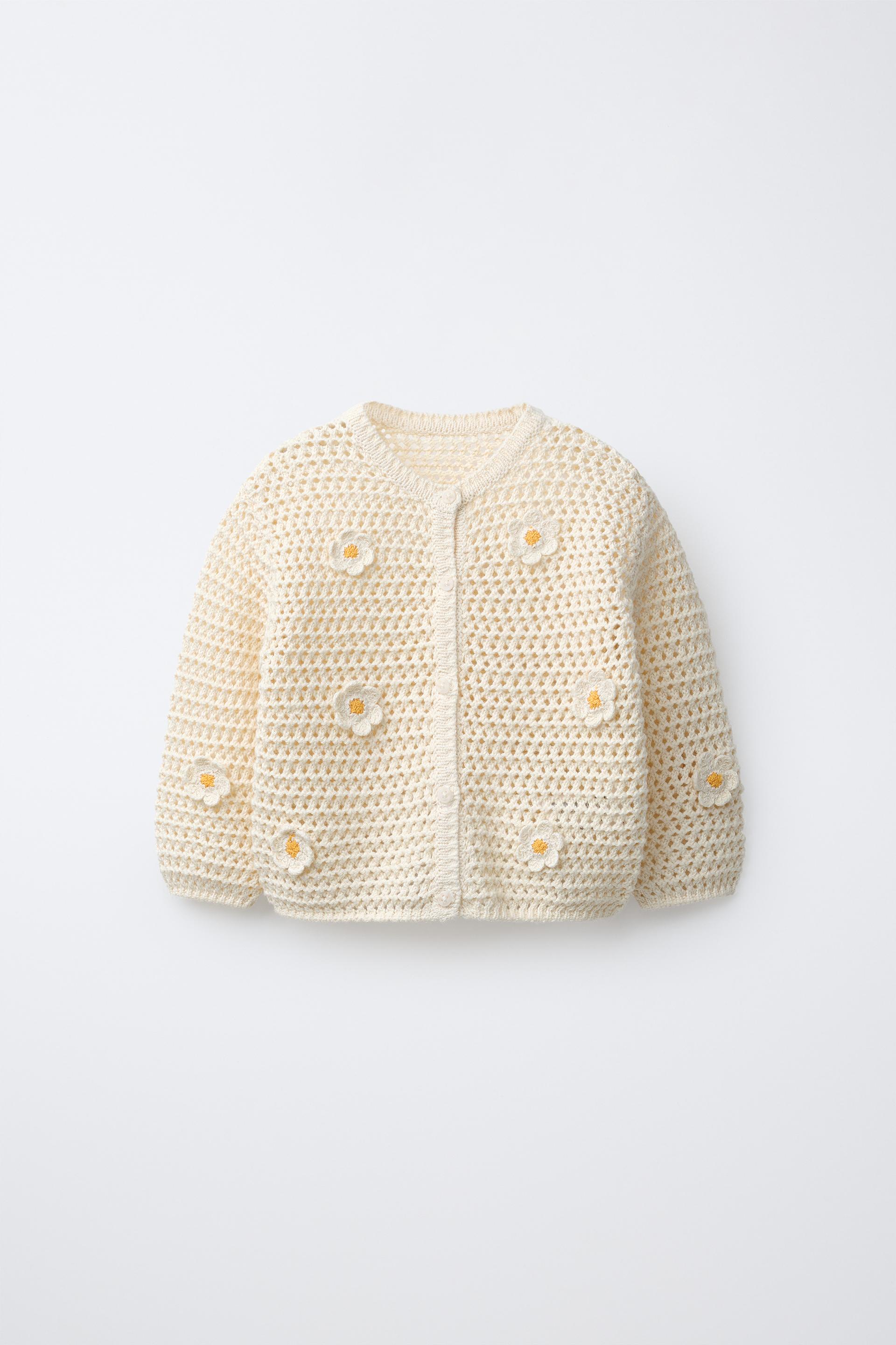 Daisy Crochet Cardigan