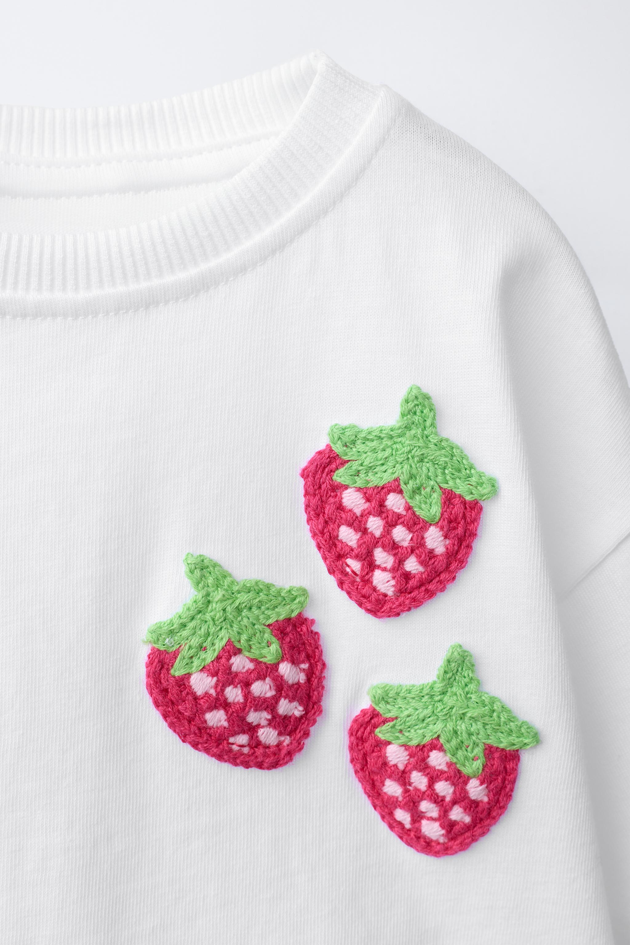 CROCHET FRUIT T-SHIRT