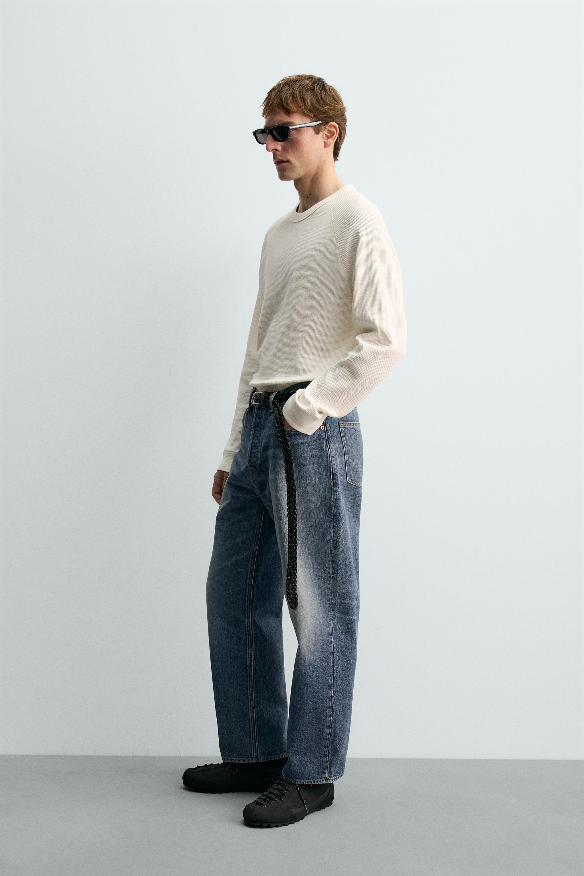 T-SHIRT STRUCTURE WAFFLE AARON LEVINE X ZARA