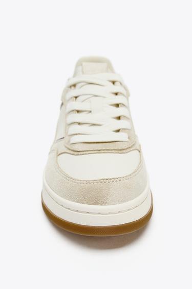 COMBINED TRAINERS - Ecru White by Zara - Image 2