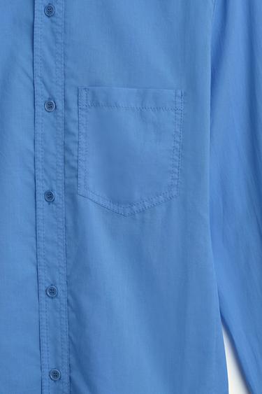 VL CRPPD SHRT 16 - Bleu / Blanc de Zara - Image 7