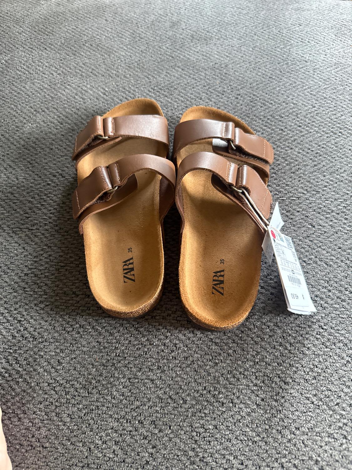 ZARA BOY LEATHER SANDALS - Image 2