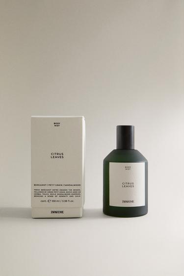 (100 ML) CITRUS LEAVES BODY MIST - Mid-green by Zara