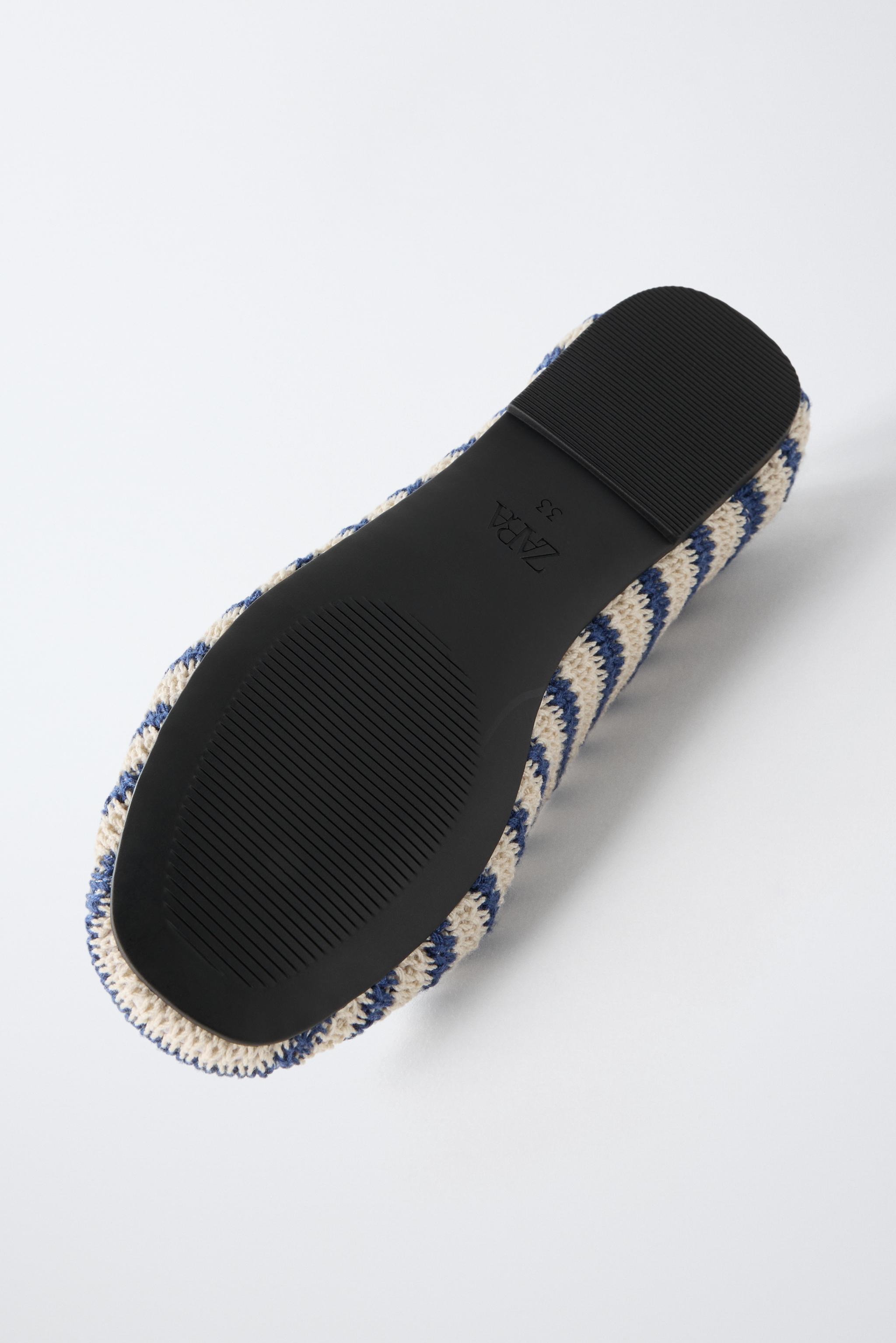 CROCHET BALLET FLATS