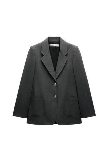 STRAIGHT PATCH POCKET BLAZER ZW COLLECTION
