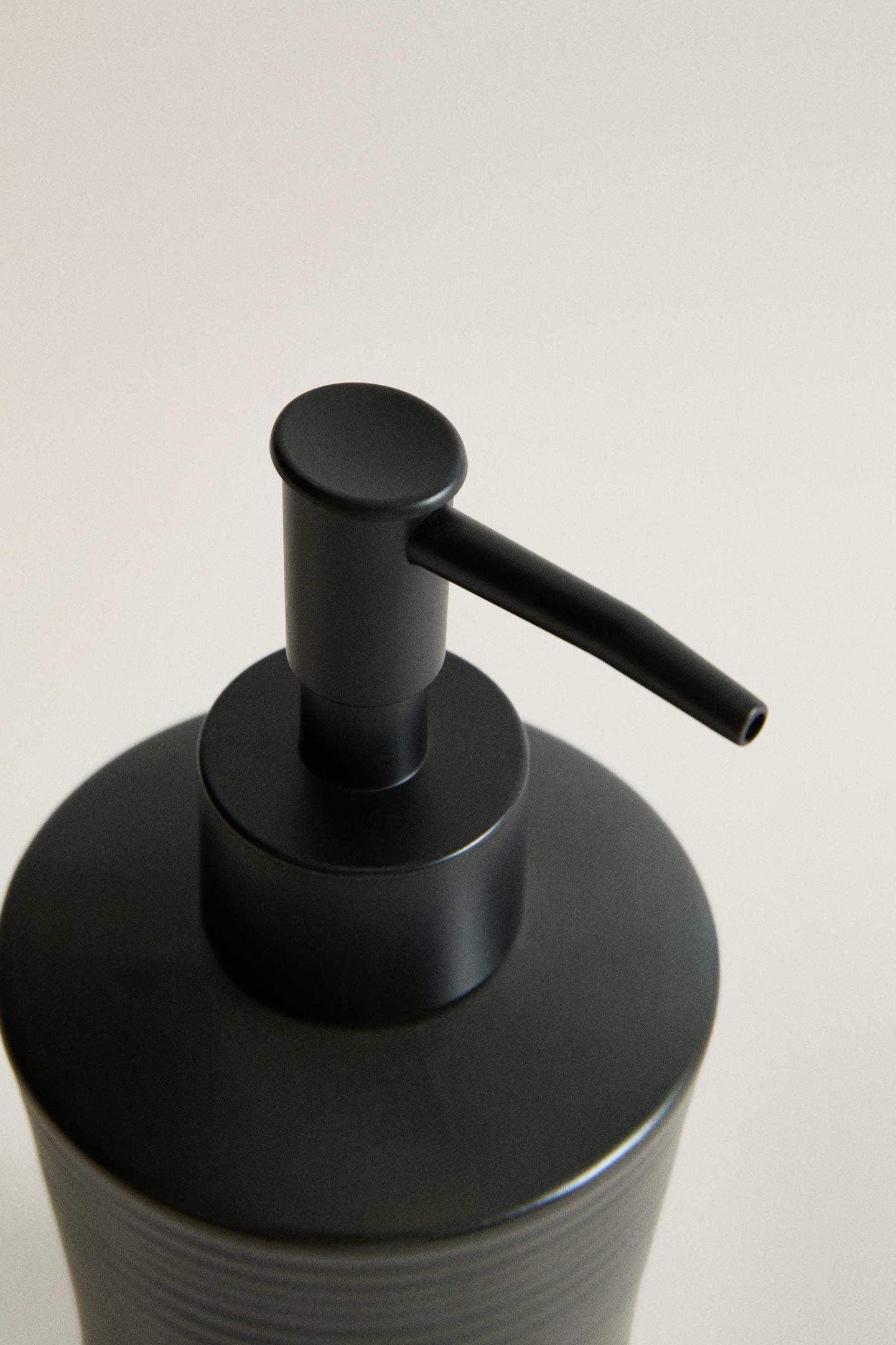 Zara Black Soap Dispenser, цвет: Чёрный — фото 3