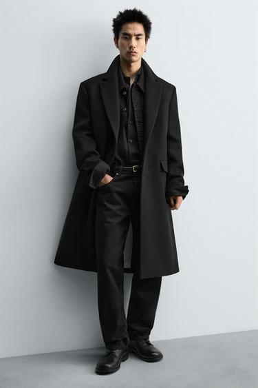 LIMITED EDITION LEATHER LACE-UP BOOTS - Black by Zara