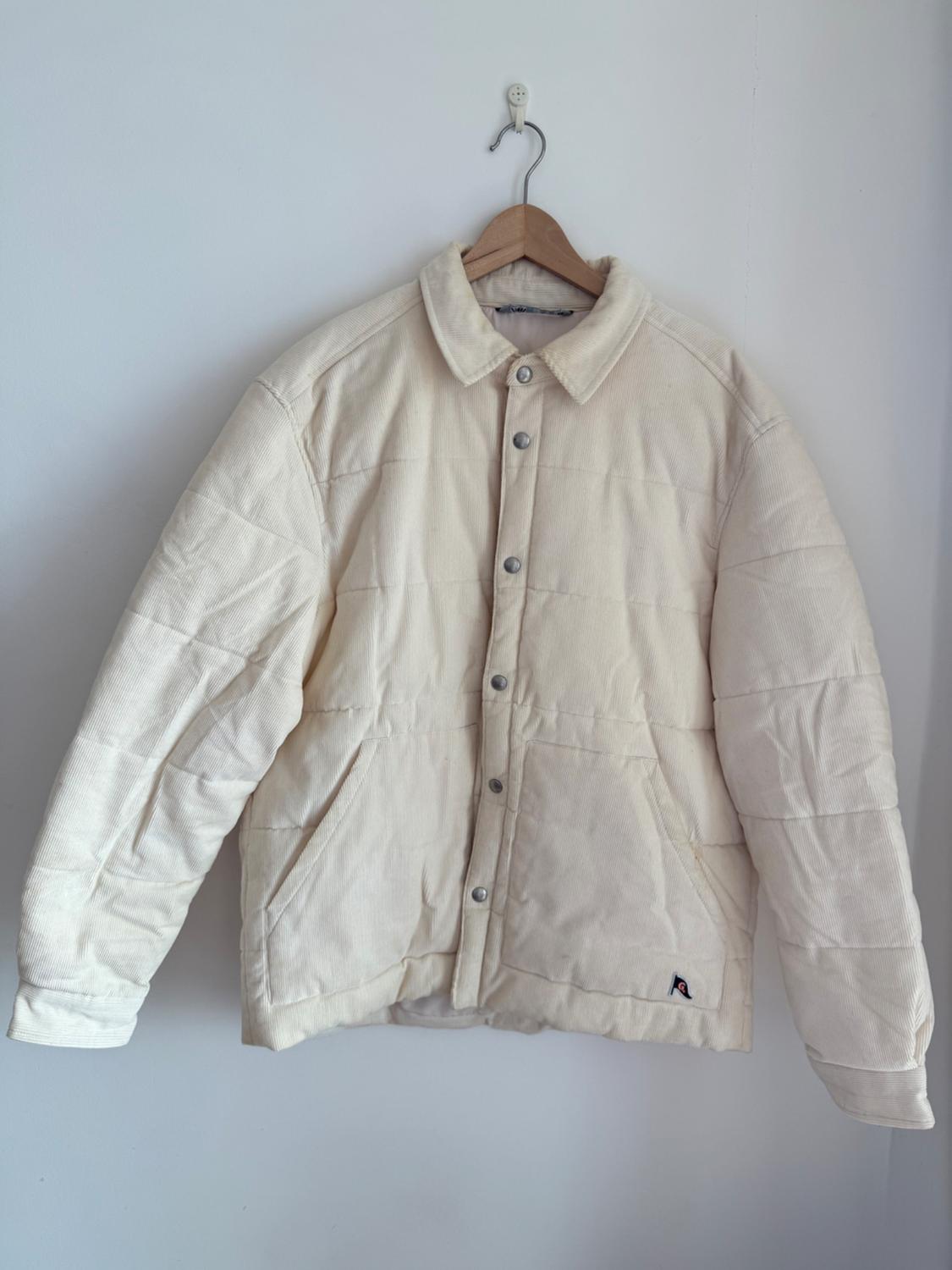 CORDUROY QUILTED OVERSHIRT
