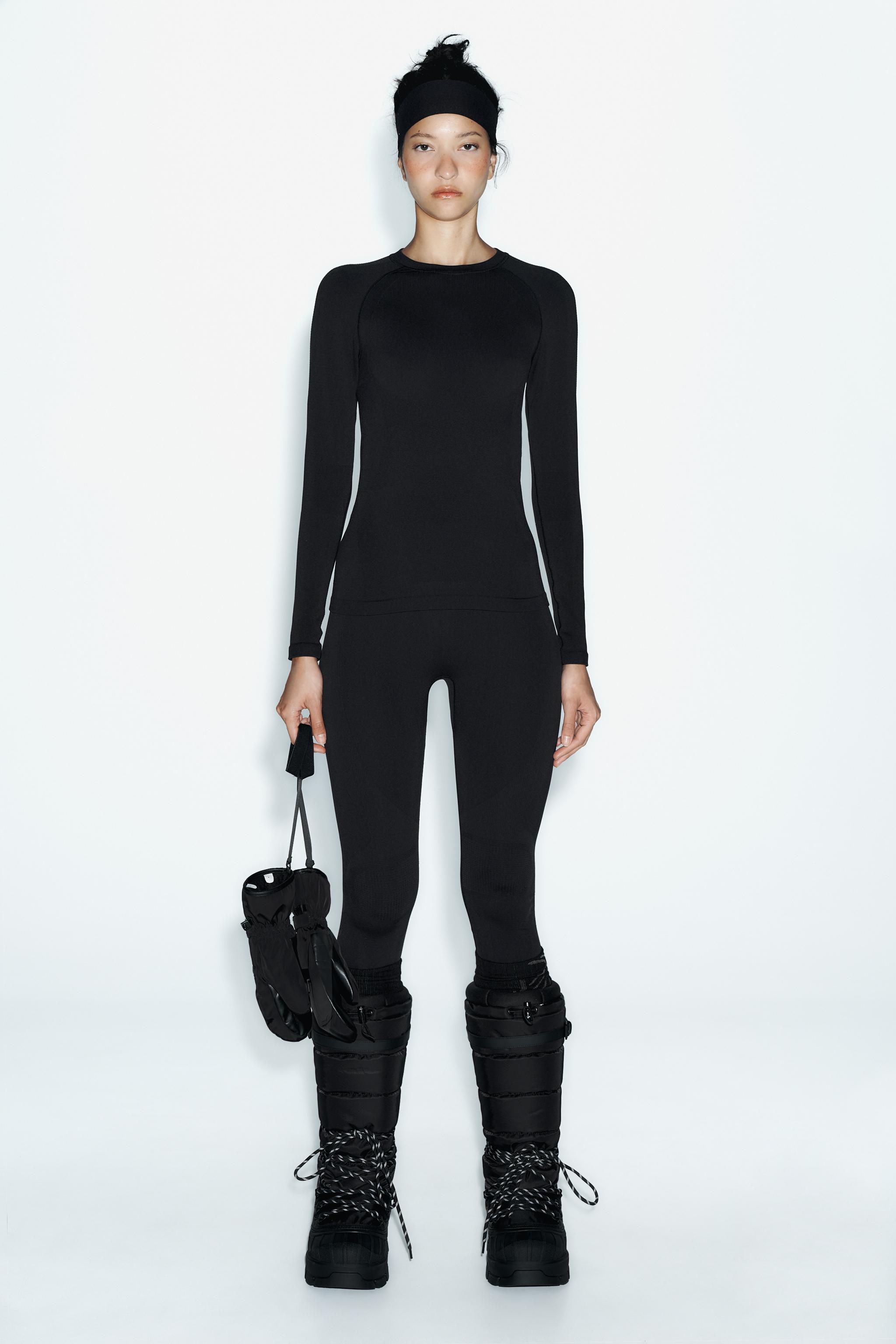 ZARA ウォーター＆ウィンドプルーフ SKI COLLECTION 黒M